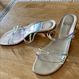 Stuart Weitzman Hologram Sandals 🦋